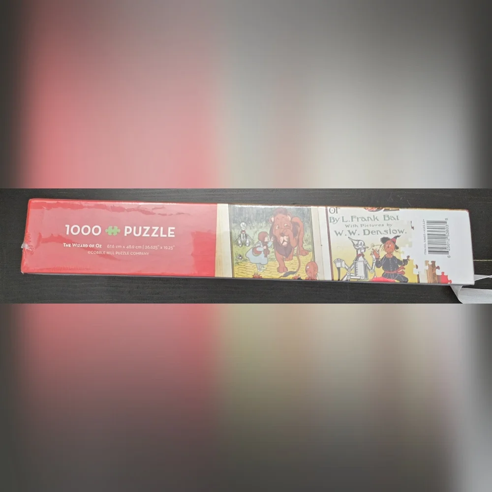 Wizard of Oz Cobble Hill Think Geek Puzzle 1000 Pieces New Sealed 26